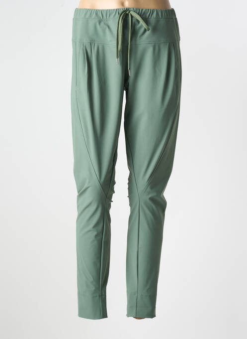 Pantalon slim verde INDIES femeie