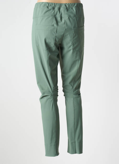 Pantalon slim verde INDIES femeie