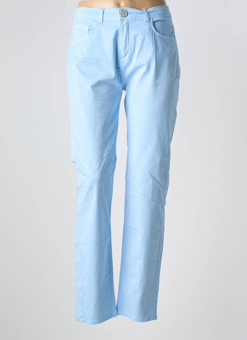 Pantalon slim albastru ELISA CAVALETTI femeie