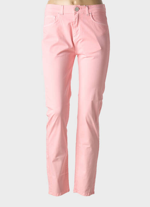 Pantalon slim roz ELISA CAVALETTI femeie