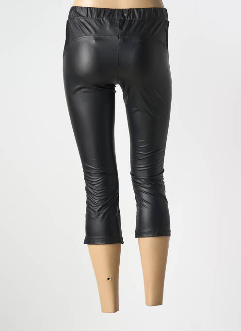 Pantalon trei sferturi negru ELISA CAVALETTI femeie