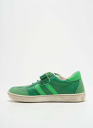 Adidași țesătură satinată vârf rotund verde STONES AND BONES băiat