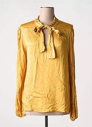 Bluză auriu LAUREN VIDAL femeie