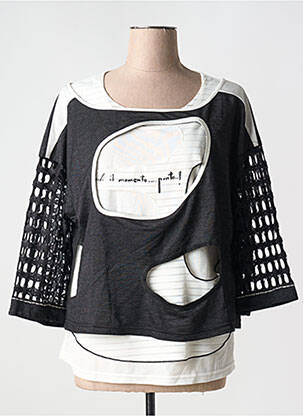 Top negru ELISA CAVALETTI femeie