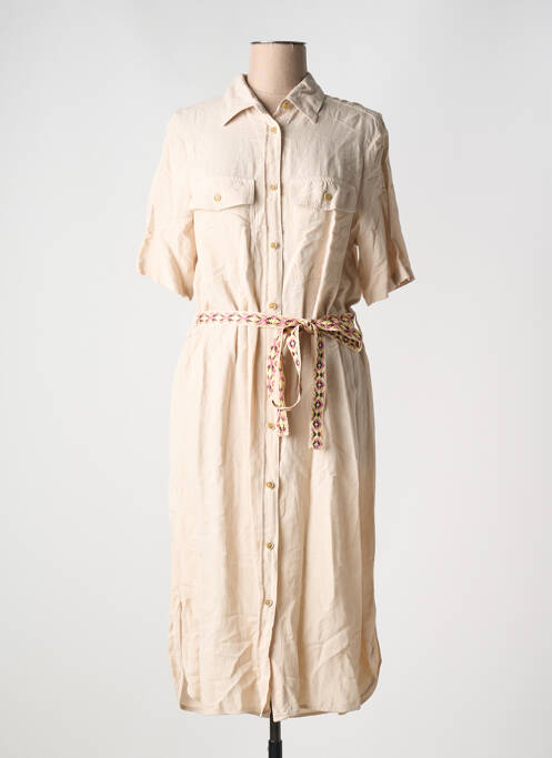 Rochie lungă bej DIANA GALLESI femeie