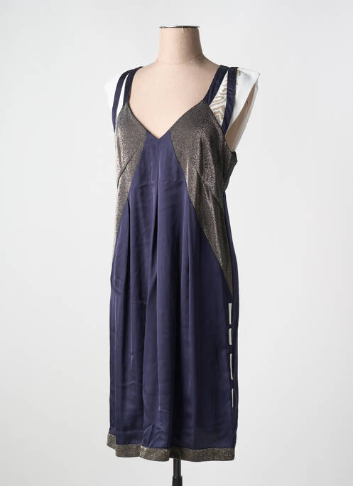 Rochie midi albastru ELISA CAVALETTI femeie