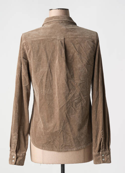 Cămașă bej LAUREN VIDAL femeie