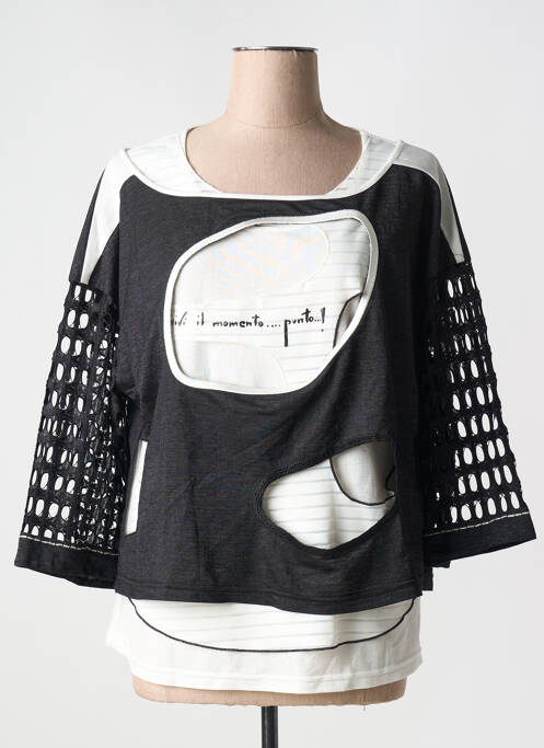 Top negru ELISA CAVALETTI femeie