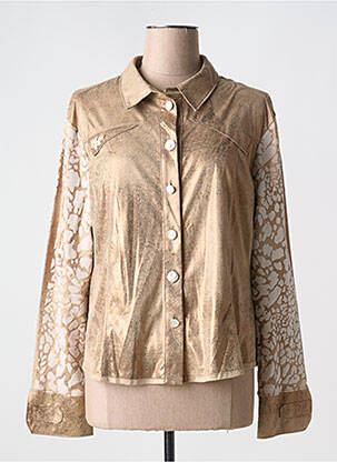 Cămașă bej ELISA CAVALETTI femeie