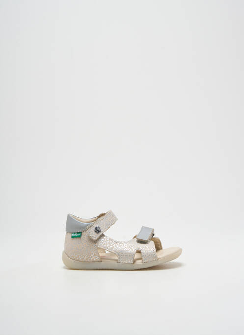 Sandale/Pantofi decupați argintiu KICKERS fată