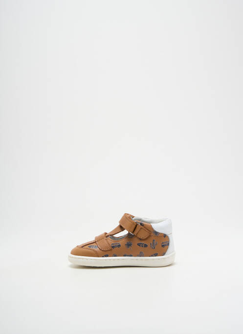 Sandale/Pantofi decupați maro GBB băiat