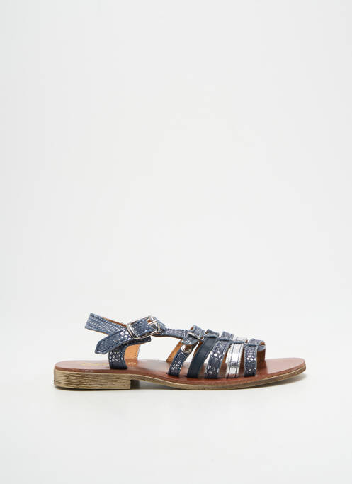 Sandale/Pantofi decupați albastru GBB fată