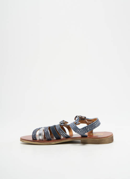 Sandale/Pantofi decupați albastru GBB fată