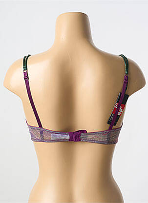 Sutien ușoară și transparentă top sutien modelat violet ANDRES SARDA femeie