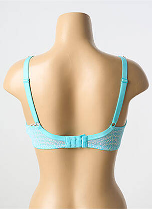 Sutien efect material satinat top sutien modelat albastru FREYA femeie