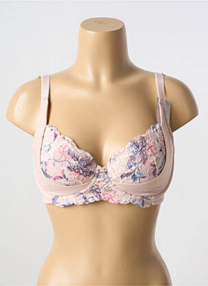Sutien broderie top sutien modelat roz TRIUMPH femeie