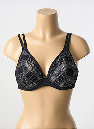 Sutien broderie top sutien modelat negru MARIE JO femeie