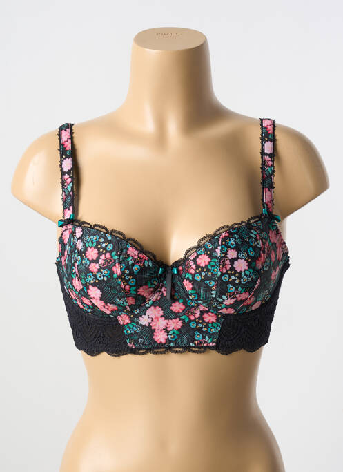 Top/Caraco negru FREYA femeie