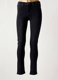 Blugi cu croială slim elasticitate mărime normală negru DENIM STUDIO femme