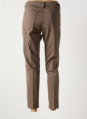Pantalon 7/8 elasticitate mărime normală maro DENIM STUDIO femeie