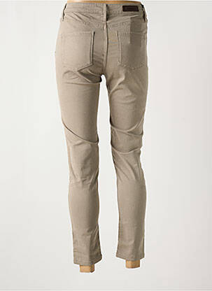 Pantalon 7/8 elasticitate mărime normală bej DENIM STUDIO femeie
