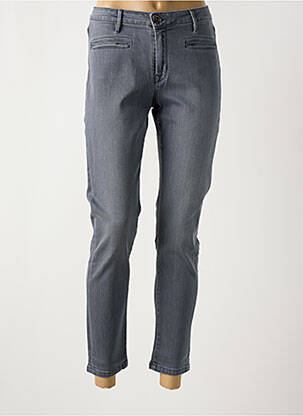 Blugi cu croială slim elasticitate mărime normală gri DENIM STUDIO femeie