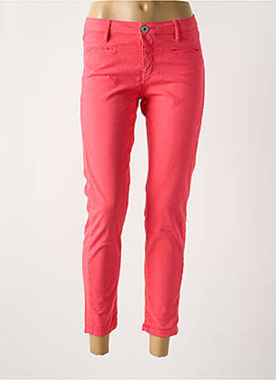 Pantalon 7/8 elasticitate mărime normală roz DENIM STUDIO femeie