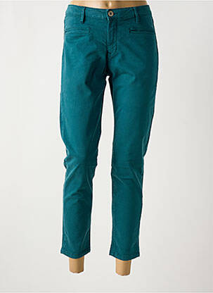 Pantalon 7/8 elasticitate mărime normală verde DENIM STUDIO femeie