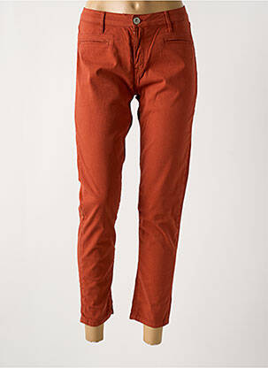 Pantalon 7/8 elasticitate mărime normală maro DENIM STUDIO femeie