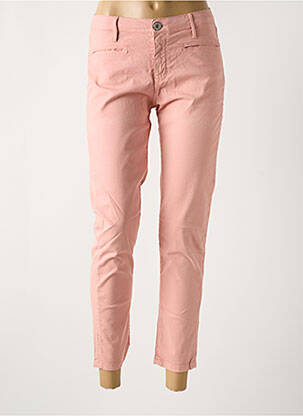 Pantalon 7/8 elasticitate mărime normală roz DENIM STUDIO femeie