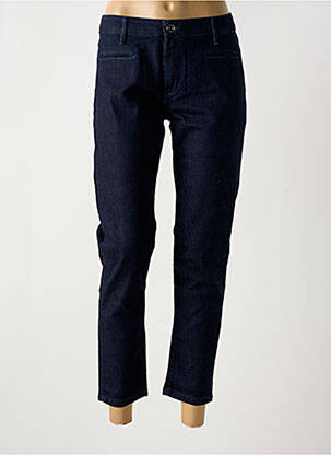 Pantalon 7/8 elasticitate mărime normală albastru DENIM STUDIO femeie
