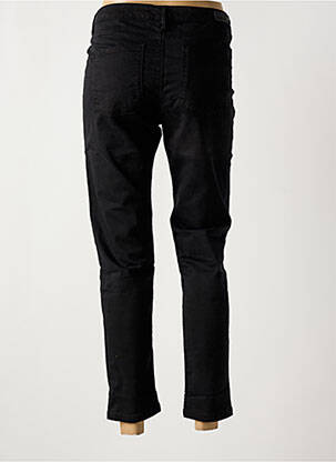 Pantalon 7/8 elasticitate mărime normală negru DENIM STUDIO femeie