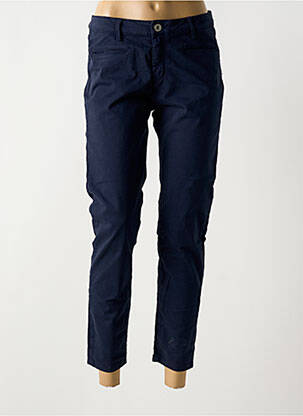 Pantalon 7/8 elasticitate mărime normală albastru DENIM STUDIO femeie