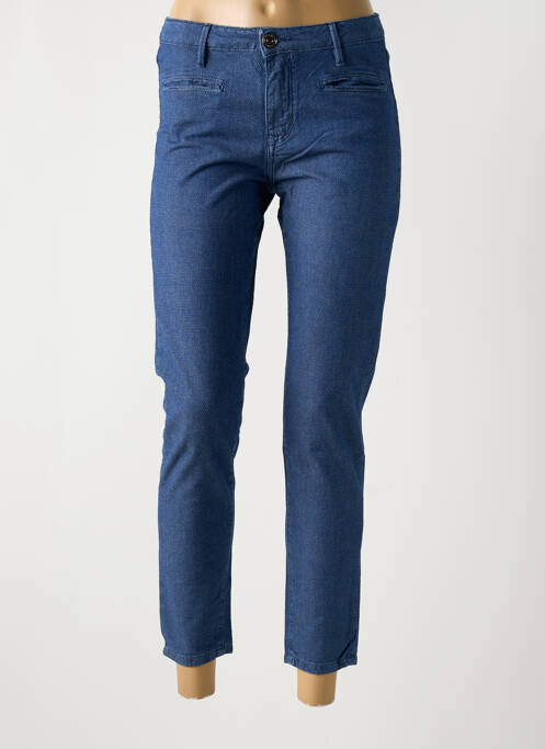 Pantalon 7/8 albastru DENIM STUDIO femeie