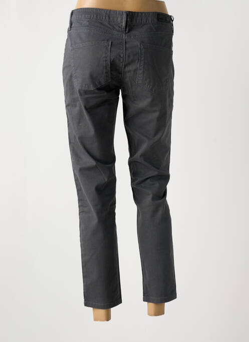 Pantalon 7/8 gri DENIM STUDIO femeie