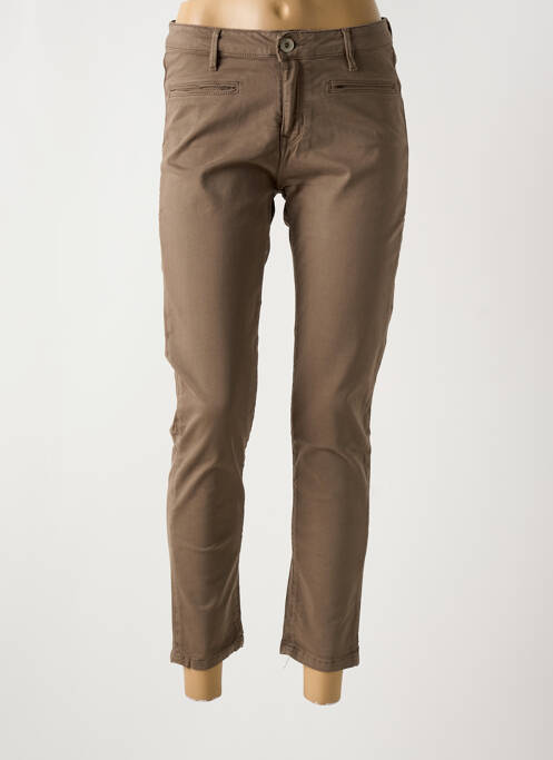 Pantalon 7/8 maro DENIM STUDIO femeie