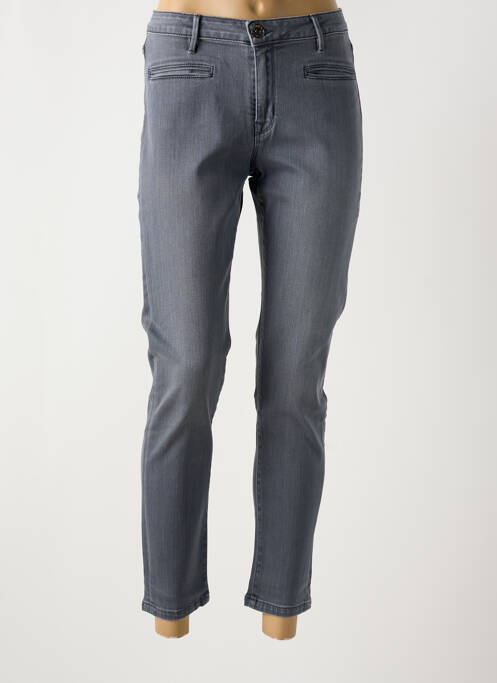 Blugi cu croială slim gri DENIM STUDIO femeie