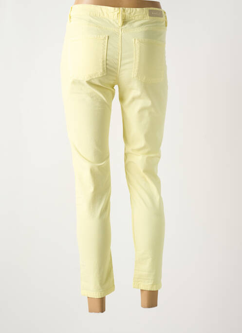 Pantalon 7/8 galben DENIM STUDIO femeie