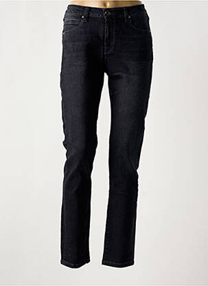 Blugi cu croială slim buzunare negru DENIM STUDIO femeie