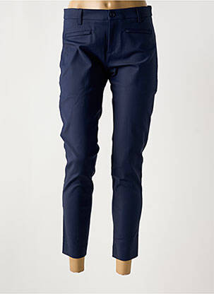 Pantalon trei sferturi buzunare albastru DENIM STUDIO femeie