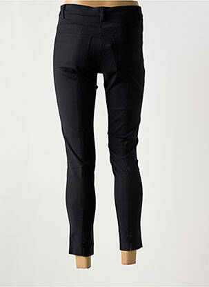 Pantalon trei sferturi buzunare negru DENIM STUDIO femeie
