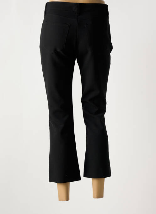 Pantalon trei sferturi negru DENIM STUDIO femeie