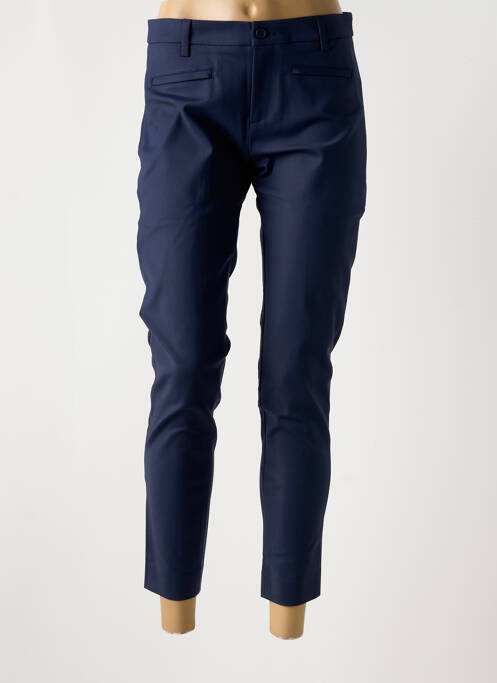 Pantalon trei sferturi albastru DENIM STUDIO femeie