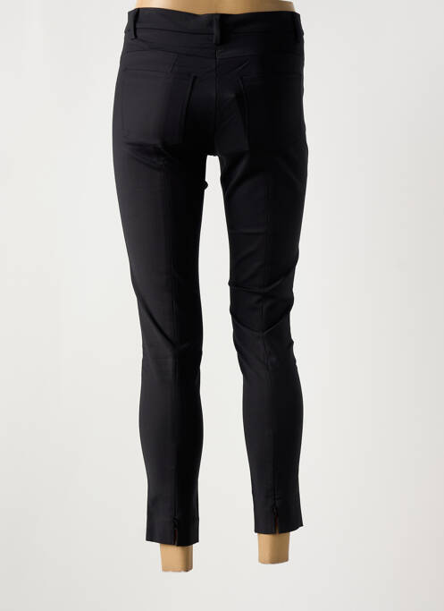 Pantalon trei sferturi negru DENIM STUDIO femeie