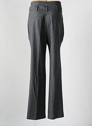 Pantalon drept talie cu cleme talie înaltă gri BA&SH femeie