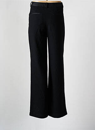 Pantalon drept țesătură crep talie înaltă negru BA&SH femeie