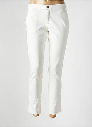 Blugi cu croială slim alb BA&SH femeie