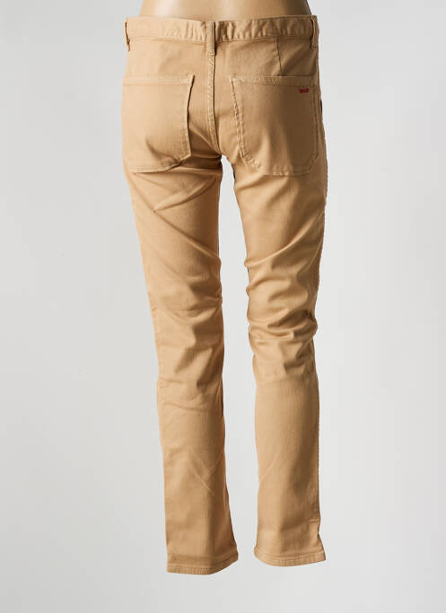 Blugi cu croială slim bej BA&SH femeie