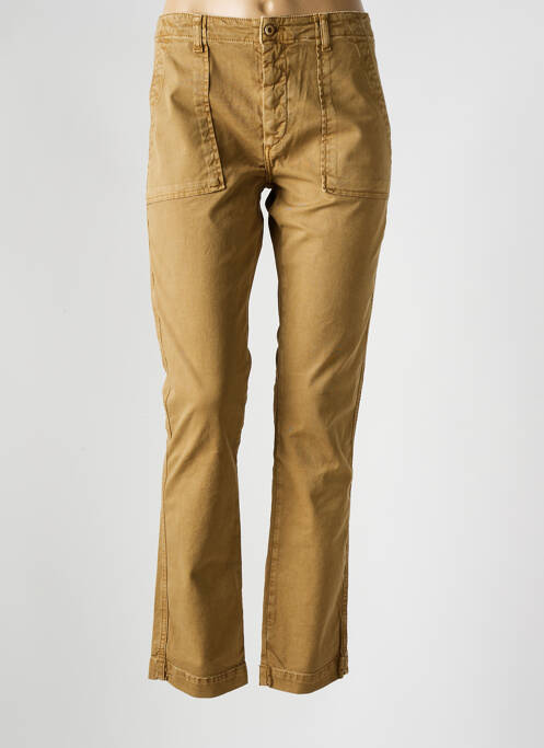 Blugi cu croială slim maro BA&SH femeie