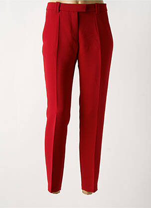 Pantalon chino buzunare talie înaltă roșu BARBARA BUI femeie